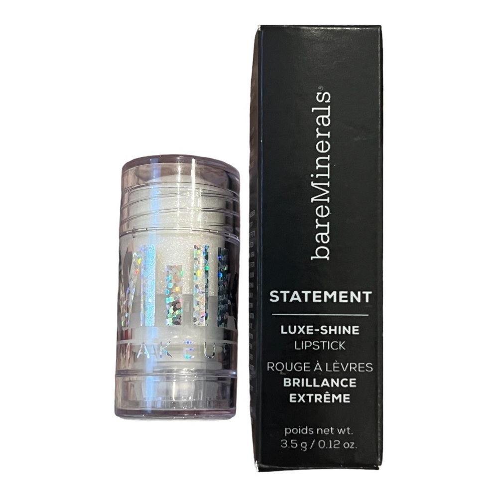 BAREMINERALS and MILK makeup lipstick and glitter stick